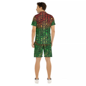 HIERIGLYPH FARI Men's Short Sleeve Shirt Sets