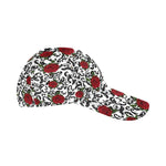RED ROSES All Over Print Dad Cap C (7-Pieces Customization)