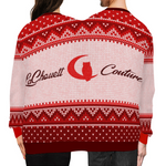 LCC Knitted RED Sweater Fashion Couple Sweatshirt