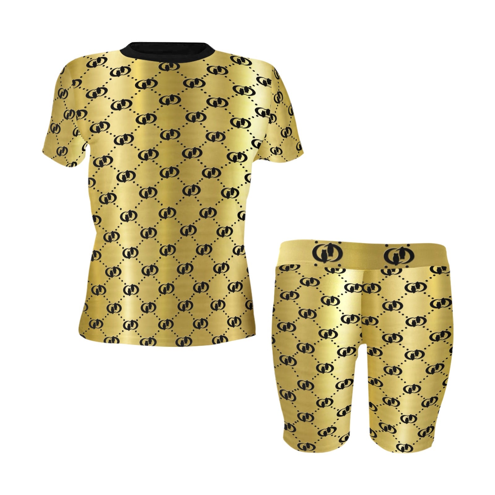 EXCELLENCE GLDBLC Women's Short Yoga Set (Sets 03)