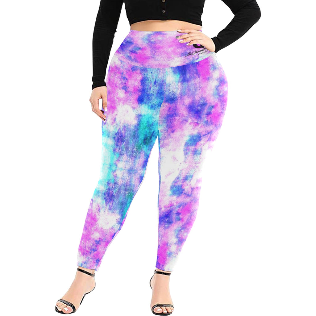 COLORFULL LCC Plus Size High Waist Leggings