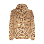 TEMBE ART WOODED PADDED HOODIE Men's Padded Hooded Jacket