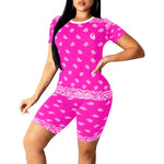 BANDANA FULLY Women's Short Yoga Set