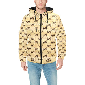 EXCELLENCE Men's Padded Hooded Jacket
