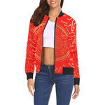 CRYPTO KMT Bomber Jacket for Women