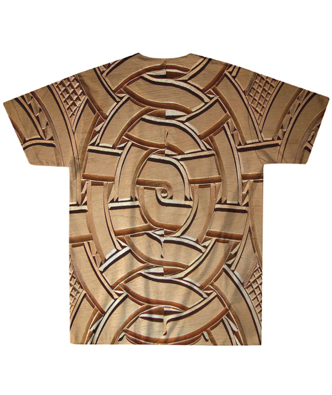 LaChouett Wood Tembe Art Sublimation Tee