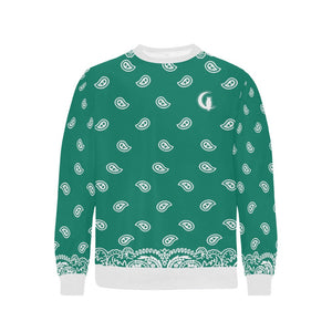 BANDANA FULLY Men's Rib Cuff Crew Neck Sweatshirt