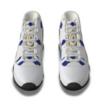 BLUE ROSES Men's High Top Basketball Shoes