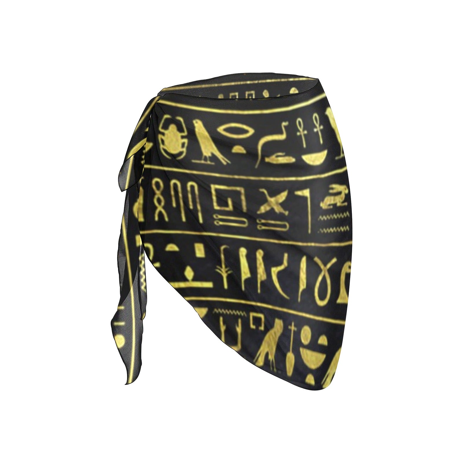 HIEROGLYPH DELUXE Beach Sarong Wrap