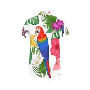 EXOTIC STYLE Men's All Over Print Short Sleeve Shirt
