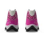 BANDANA VIRAL PINKISH Men's High Top Basketball Shoes
