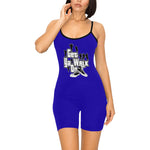 GET YA WALK ON Women's Short Yoga Bodysuit