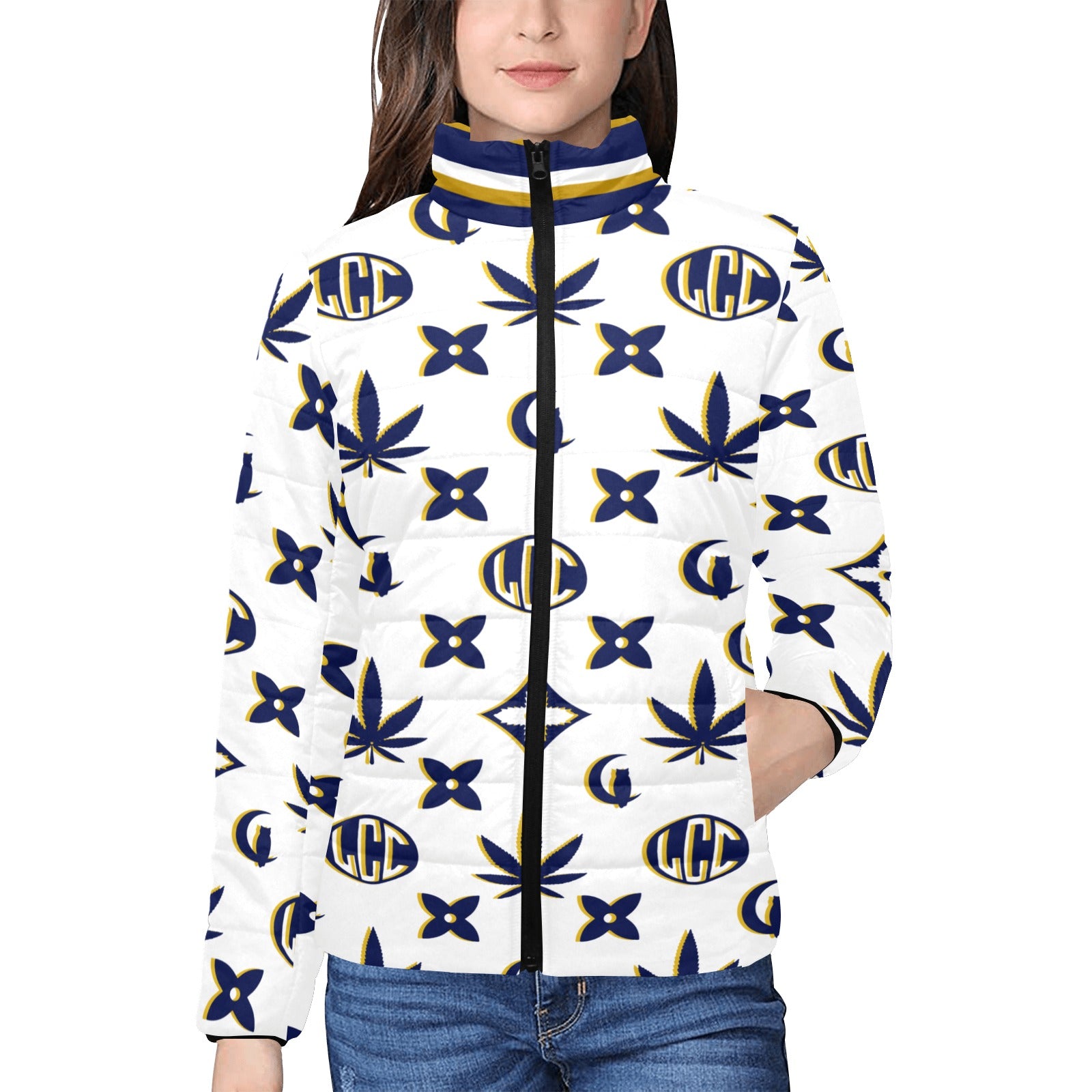 LCC WEEDY Women's Stand Collar Padded Jacket