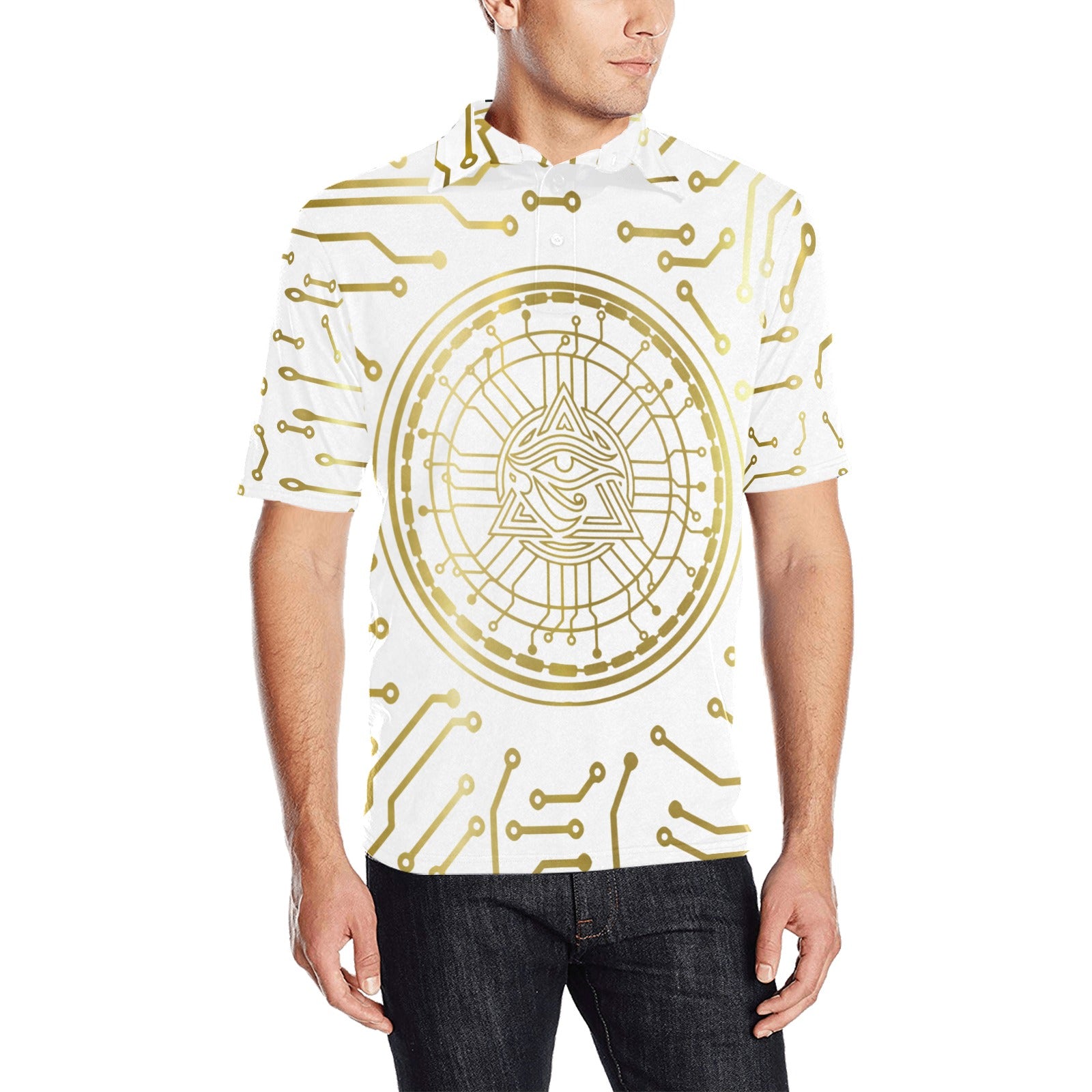 CRYPTO KMT Men's Polo Shirt