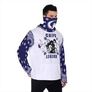 CRIPS LEGEND Heavy Fleece Pullover Hoodie With Mask