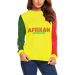 AFRICAN UNITED Crewneck Sweatshirt for Women