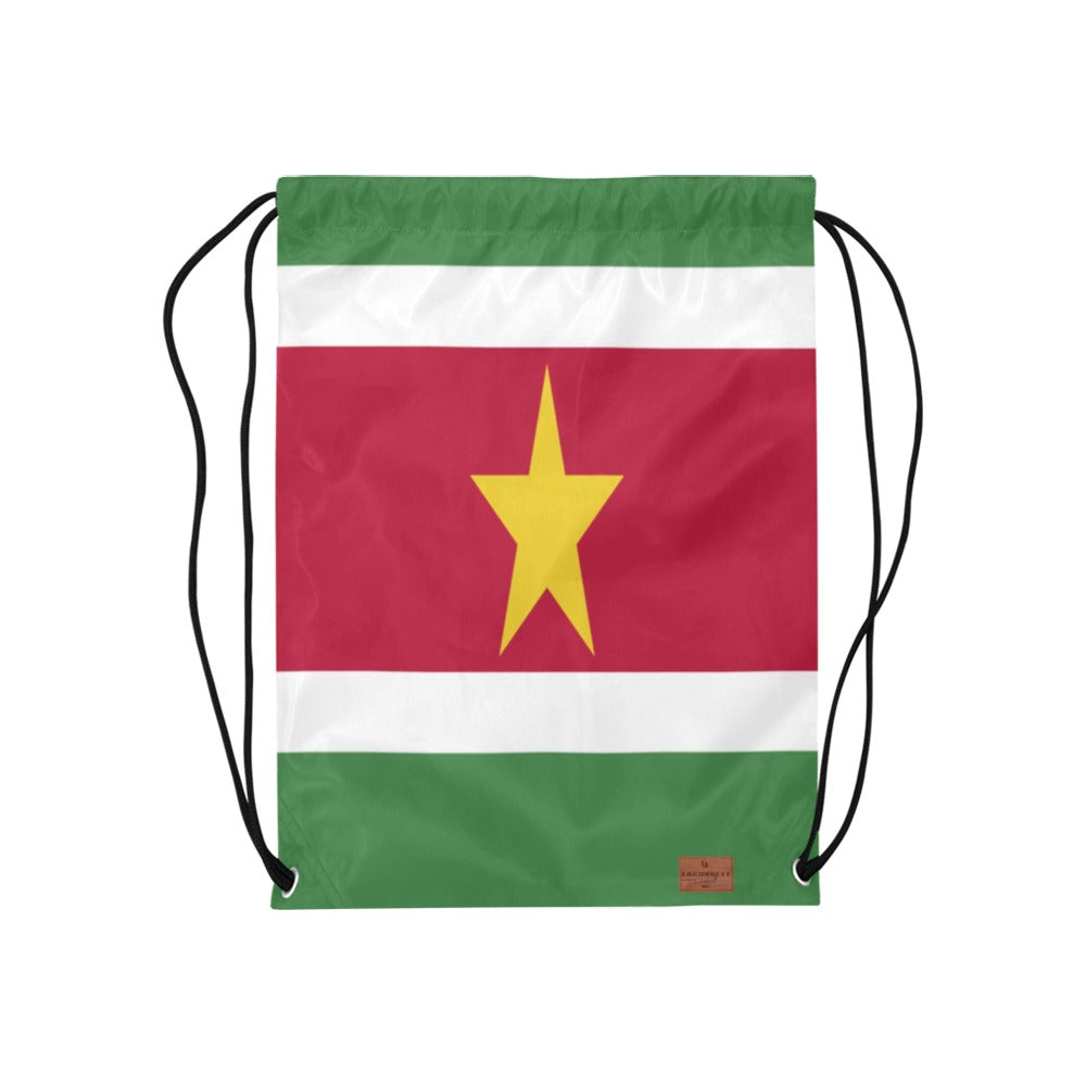DIASPORA ENG/ DUTCH Medium Drawstring Bag Model