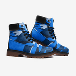 CAMOUFLAGE BLUE boots TB