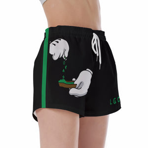 BURN THE OPPS Women's Short Pants