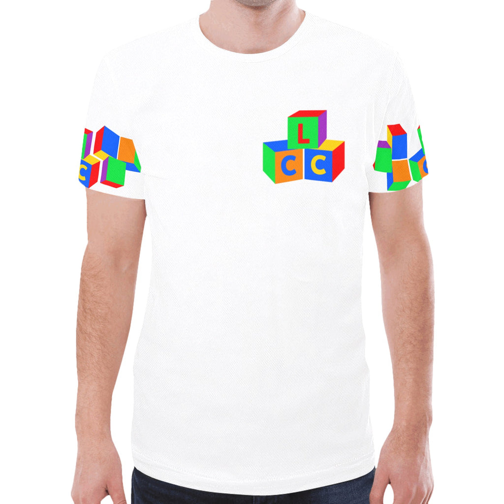 LCC COLORING New All Over Print T-shirt for Men (Model T45)