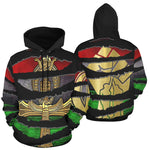 RBG ANKH F RIPPED All Over Print Hoodie