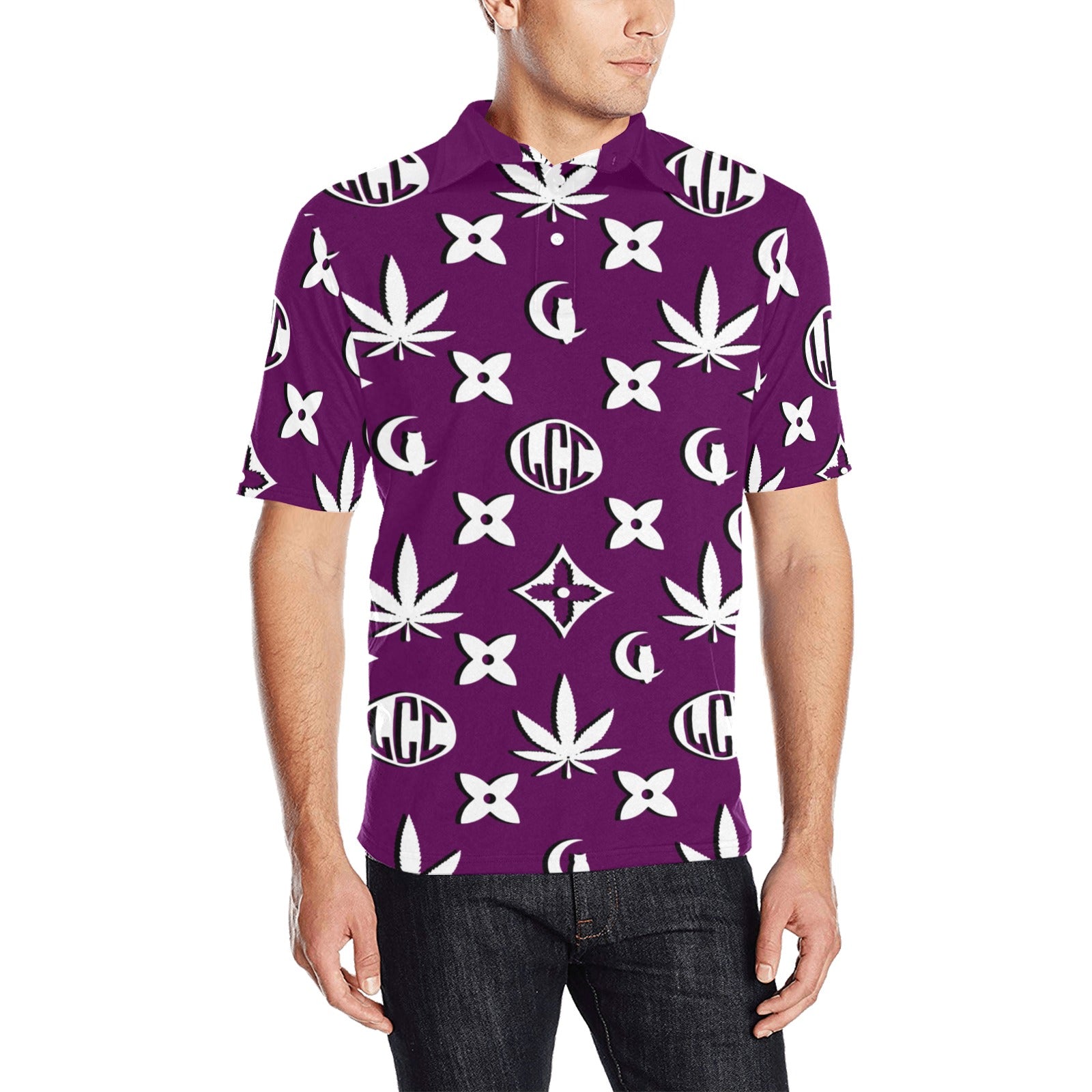 LCC WEEDY Men's Polo Shirt