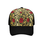 RED ROSES GOLD Trucker Cap E (Front Panel Customization)