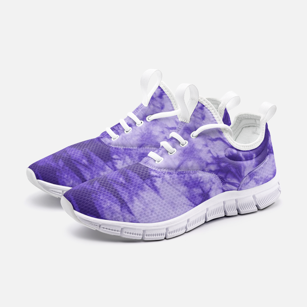 TIE DYE PURPLE Unisex City Runner