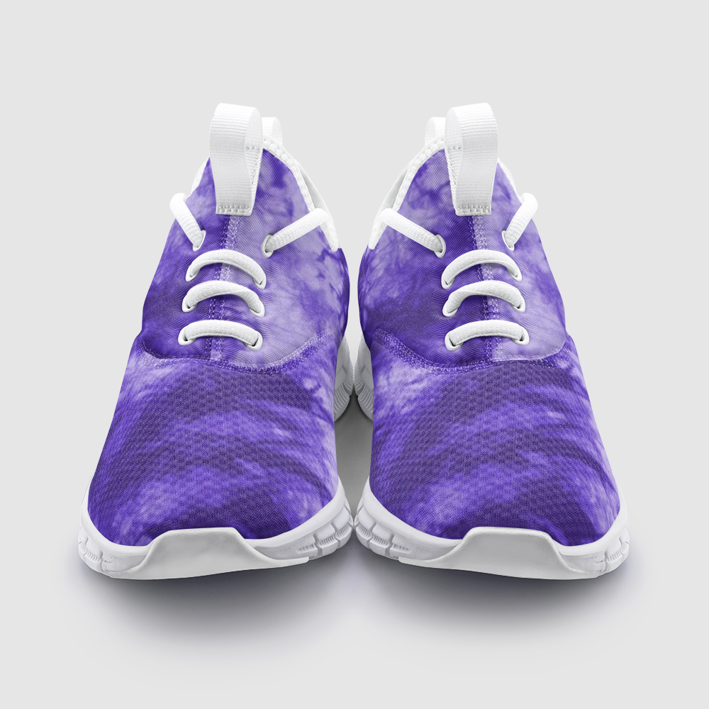 TIE DYE PURPLE Unisex City Runner