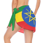 ETHIOPIA FLAG Beach Sarong Wrap