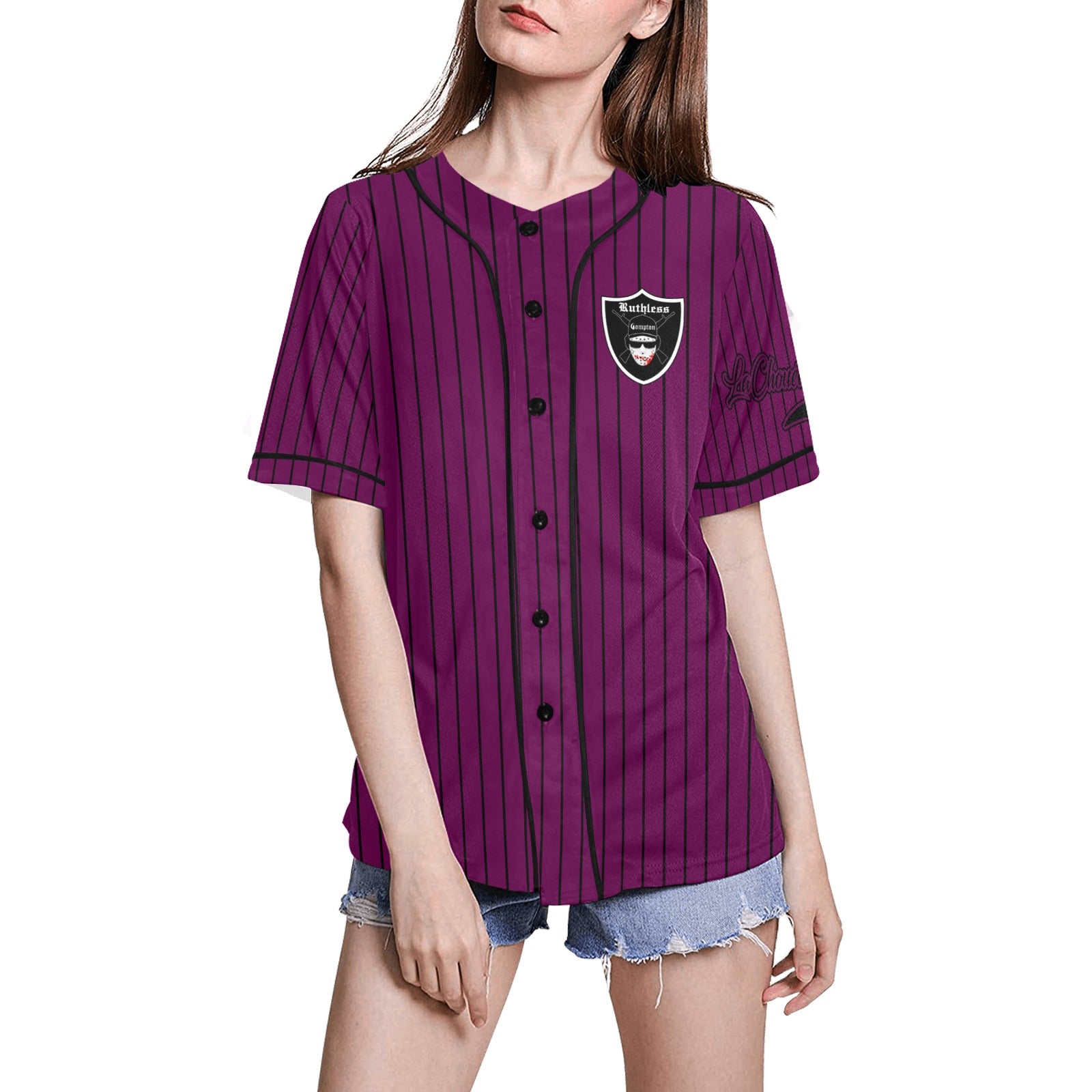 EAZY-E RUTHLESS Baseball Jersey for Women