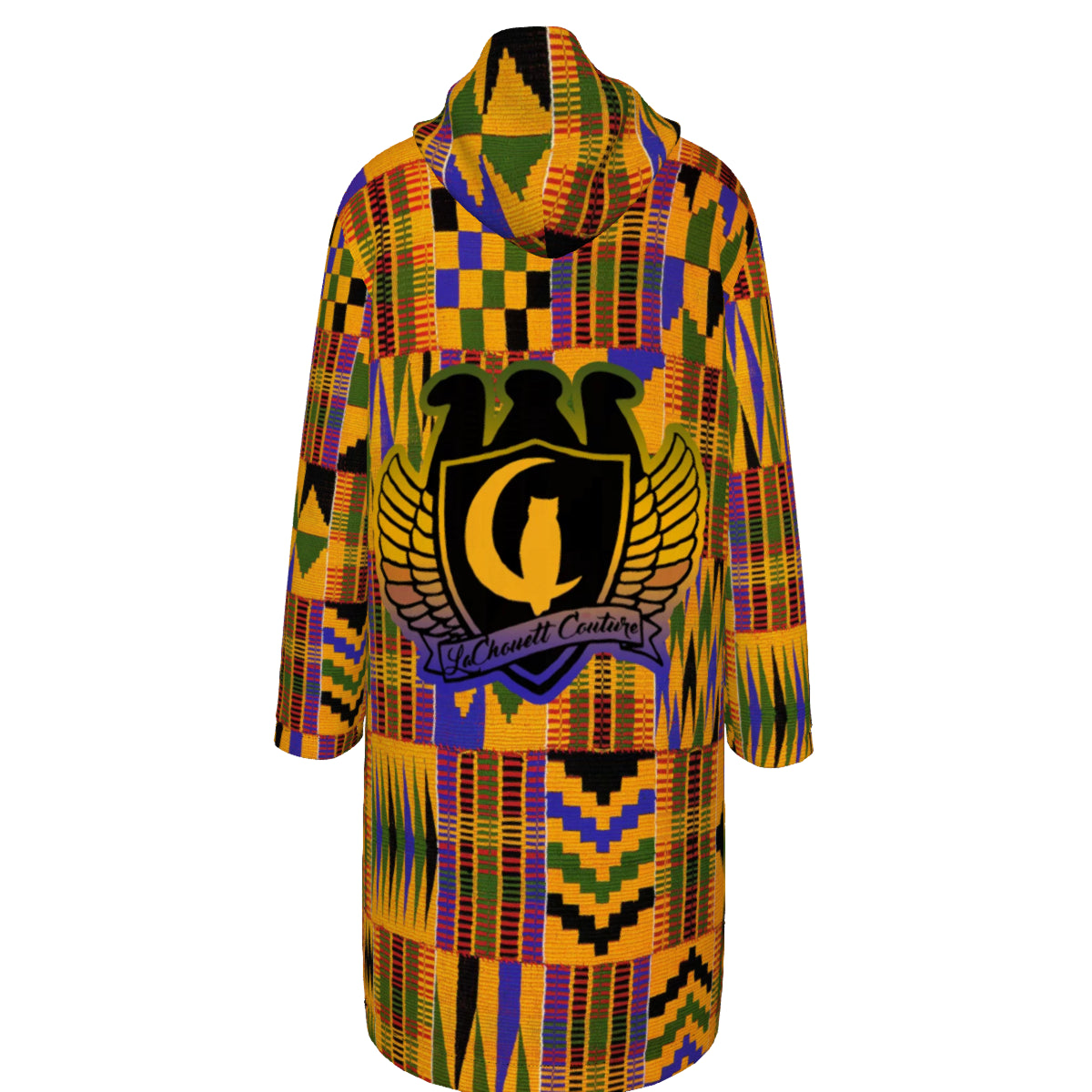 KENTE OG All-Over Print Long Fleece Windbreaker