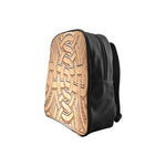 TEMBE ART WOOD School Backpack (Medium)