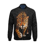 JAGUAR All Over Print Bomber Jacket for Men
