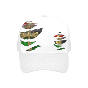 RBG ANKH RIPPED Trucker Cap E