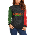 AFRICAN UNITED Crewneck Sweatshirt for Women
