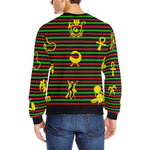 RBG KEMET Men's Rib Cuff Crew Neck Sweatshirt