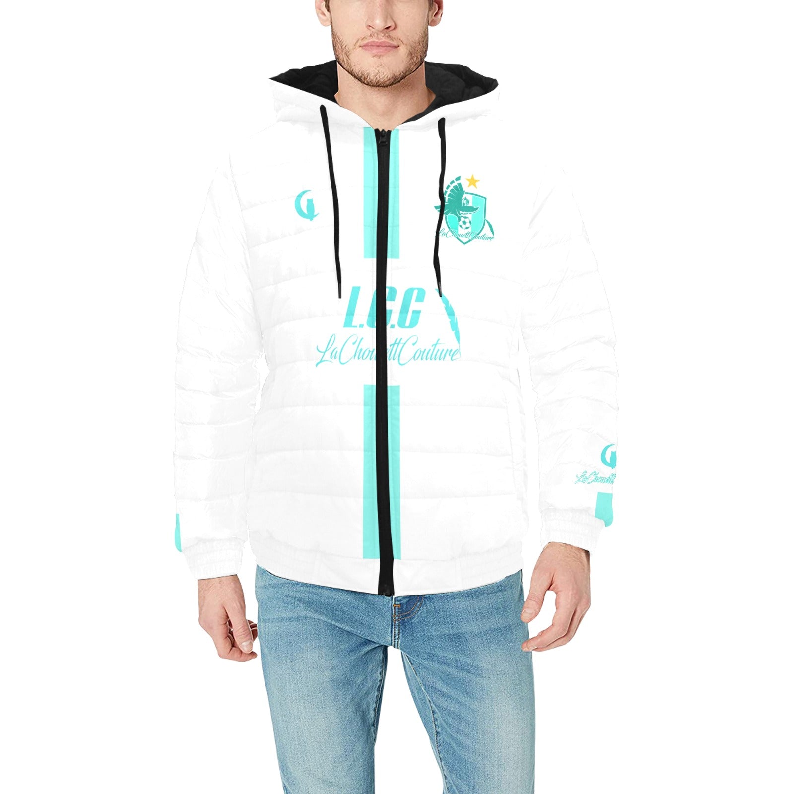 FC SALE SUD PADDED HOODIE JACKET Men's Padded Hooded Jacket