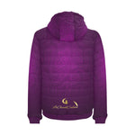 BANDANA LUXURY GRAPE PADDED HOODIE JACKET
