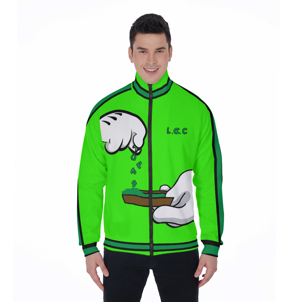 BURN THE OPPS FLUO Stand Collar Jacket