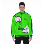 BURN THE OPPS FLUO Stand Collar Jacket