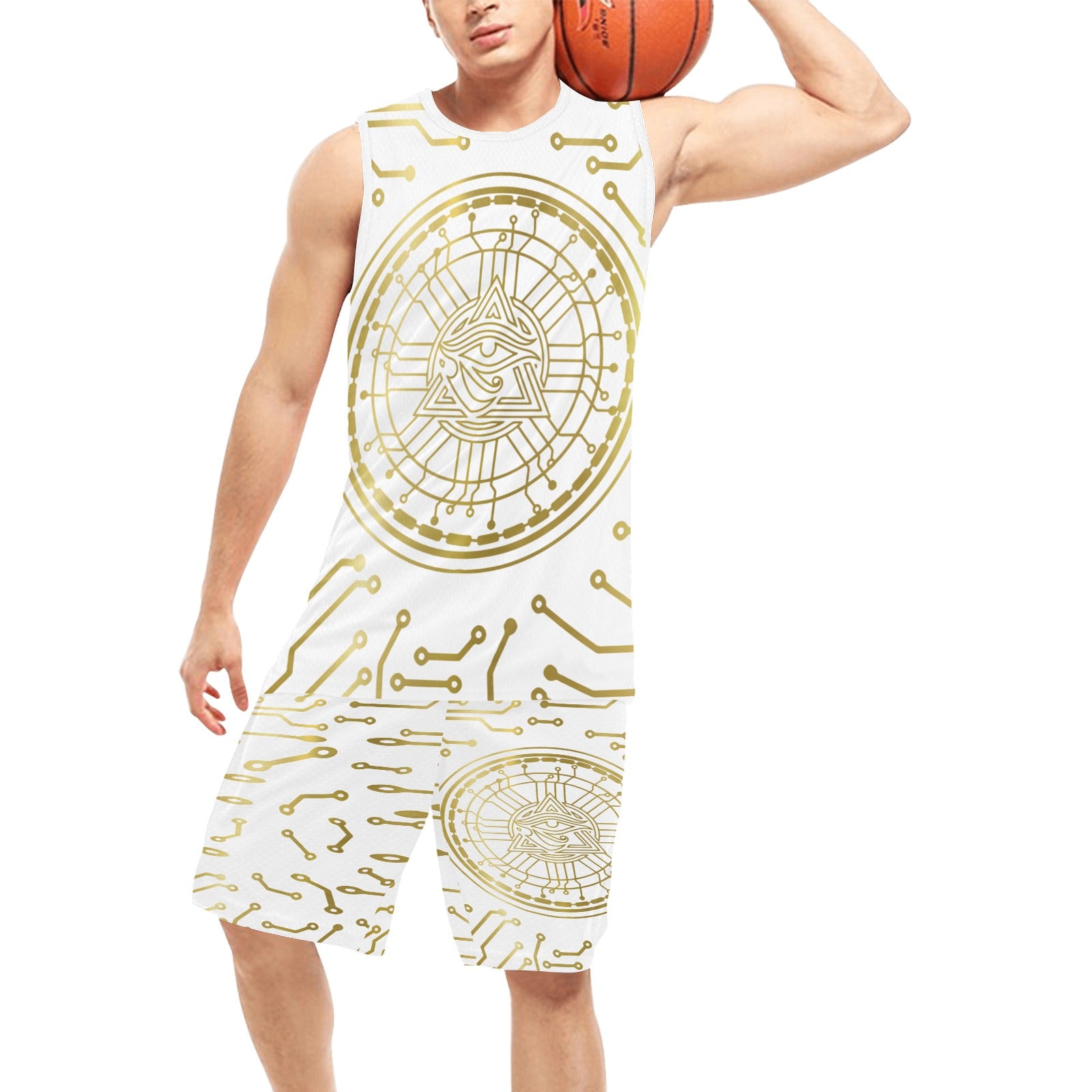 CRYPTO KMT Basketball Uniform with Pocket