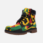 KENTE BUTAN Casual Leather boots TB