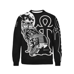 LCC GOTHIC Men's Rib Cuff Crew Neck Sweatshirt