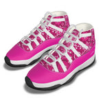 BANDANA VIRAL PINKISH Men's High Top Basketball Shoes