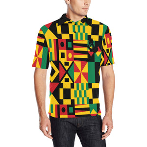 KENTE BUTAN Men's Polo Shirt
