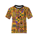 KENTE ATEF Kids' All Over Print T-shirt