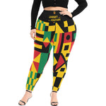 KENTE BUTAN High Waist Leggings