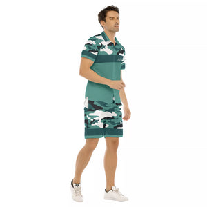 CAMOUFLAGE MORPH Men's Short Sleeve Shirt Sets