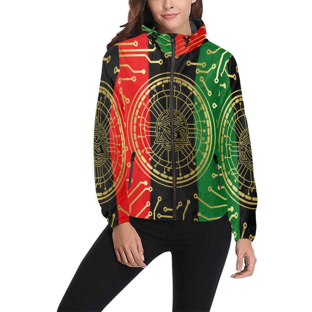 CRYPTO KMT Unisex All Over Print Windbreaker